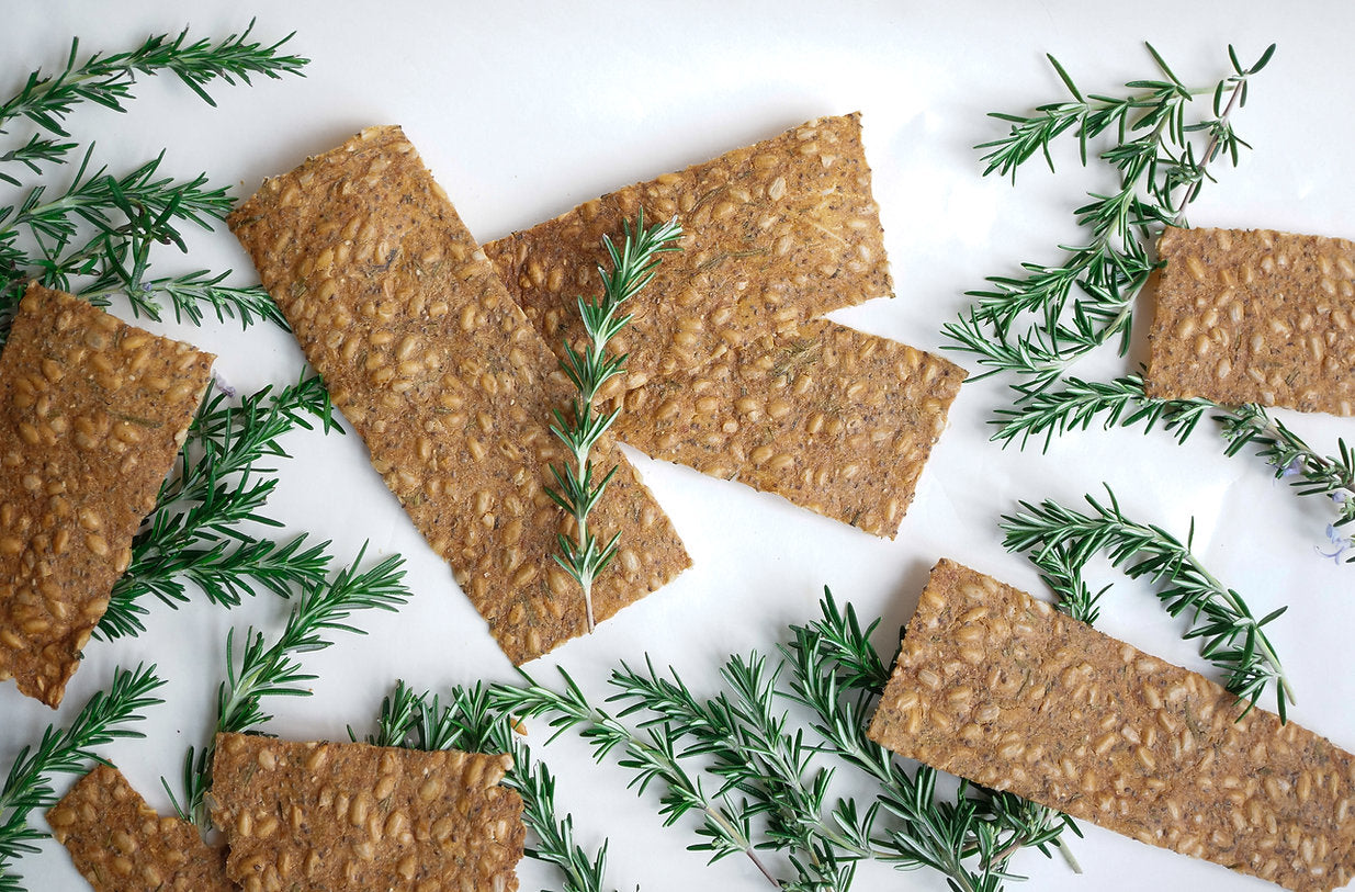 Breakin'Bread / Rosemary, Olive Oil & Sea Salt Crispbread