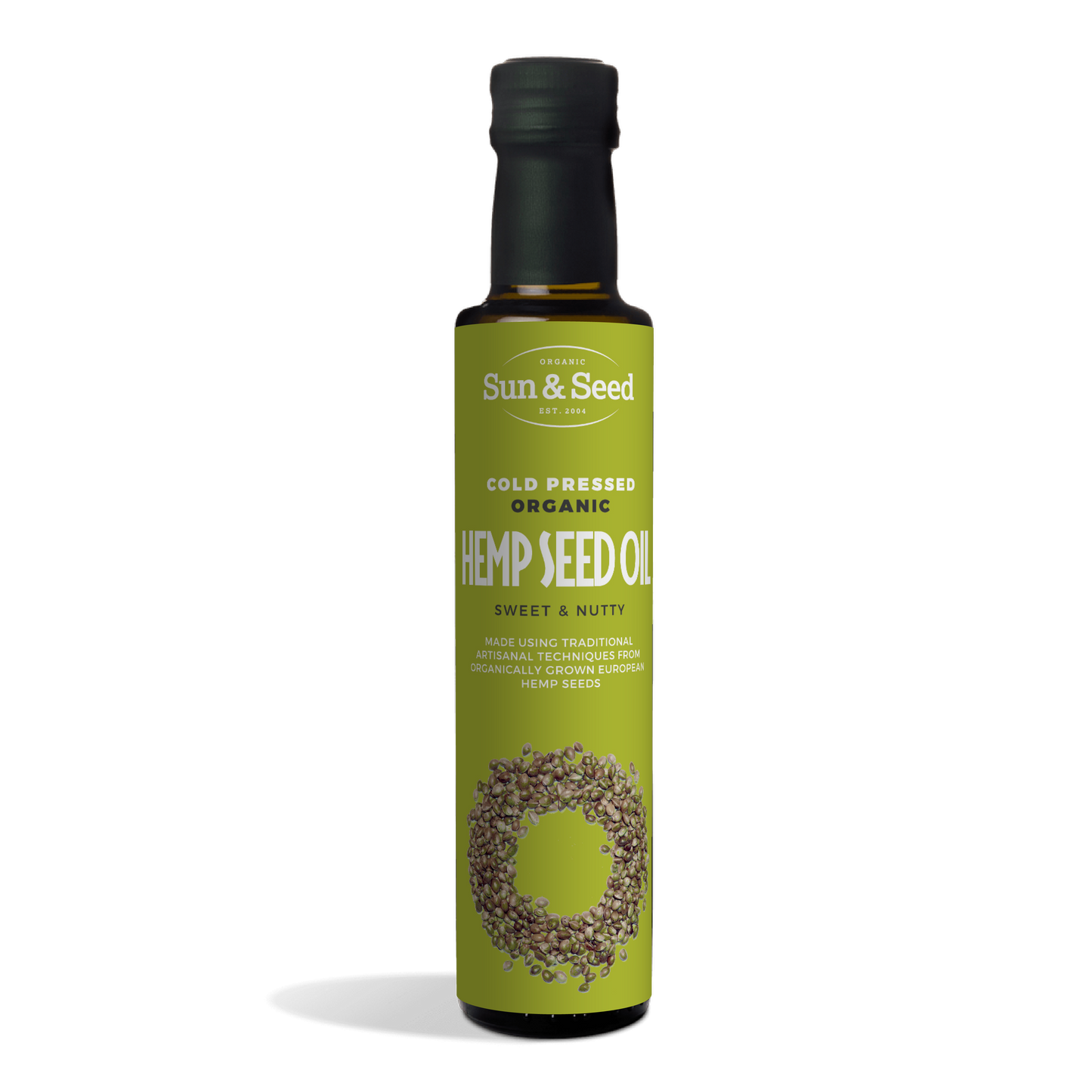 Sun & Seed / Cold Pressed Organic Hemp Seed Oil 250ml