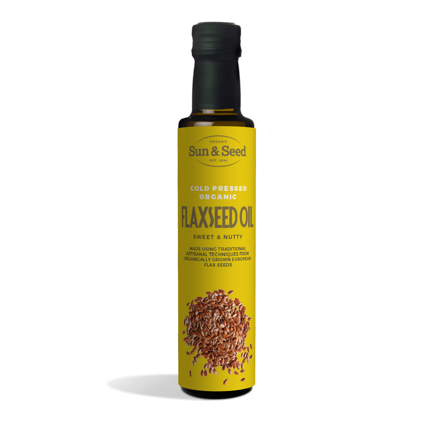 Sun & Seed / Cold Pressed Organic Flax Seed Oil 250ml