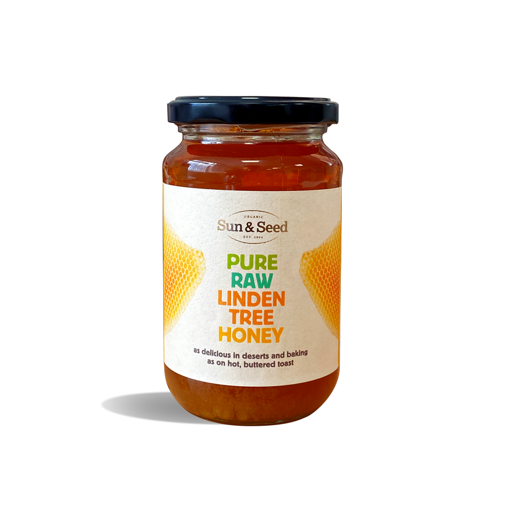 Sun & Seed / Pure Raw Linden Tree Honey 480gr