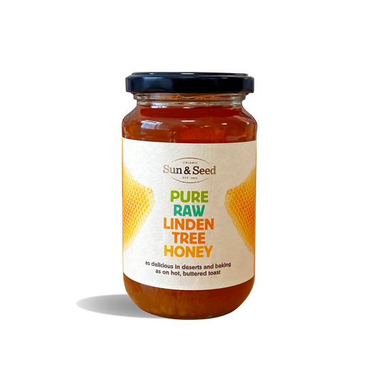 Sun & Seed / Pure Raw Linden Tree Honey 480gr