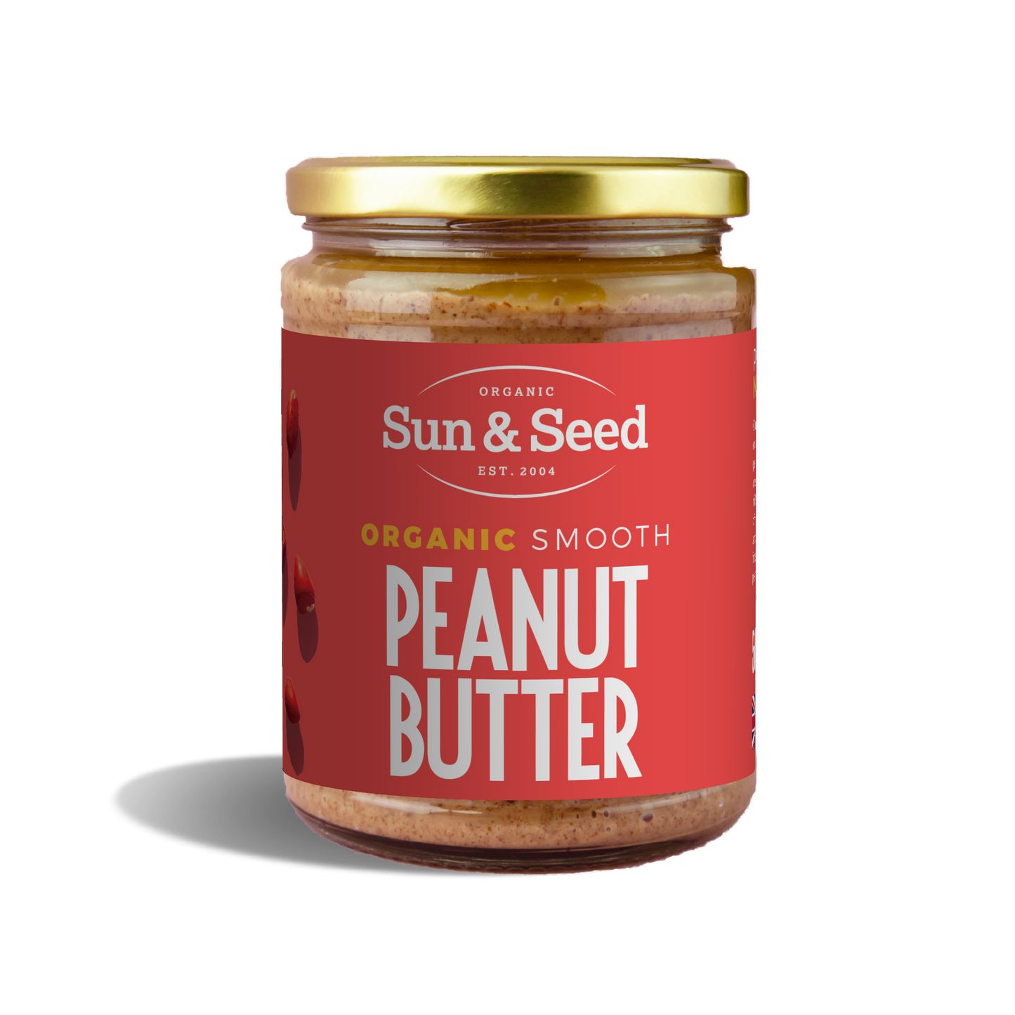 Sun & Seed / Organic Smooth Peanut Butter 500g