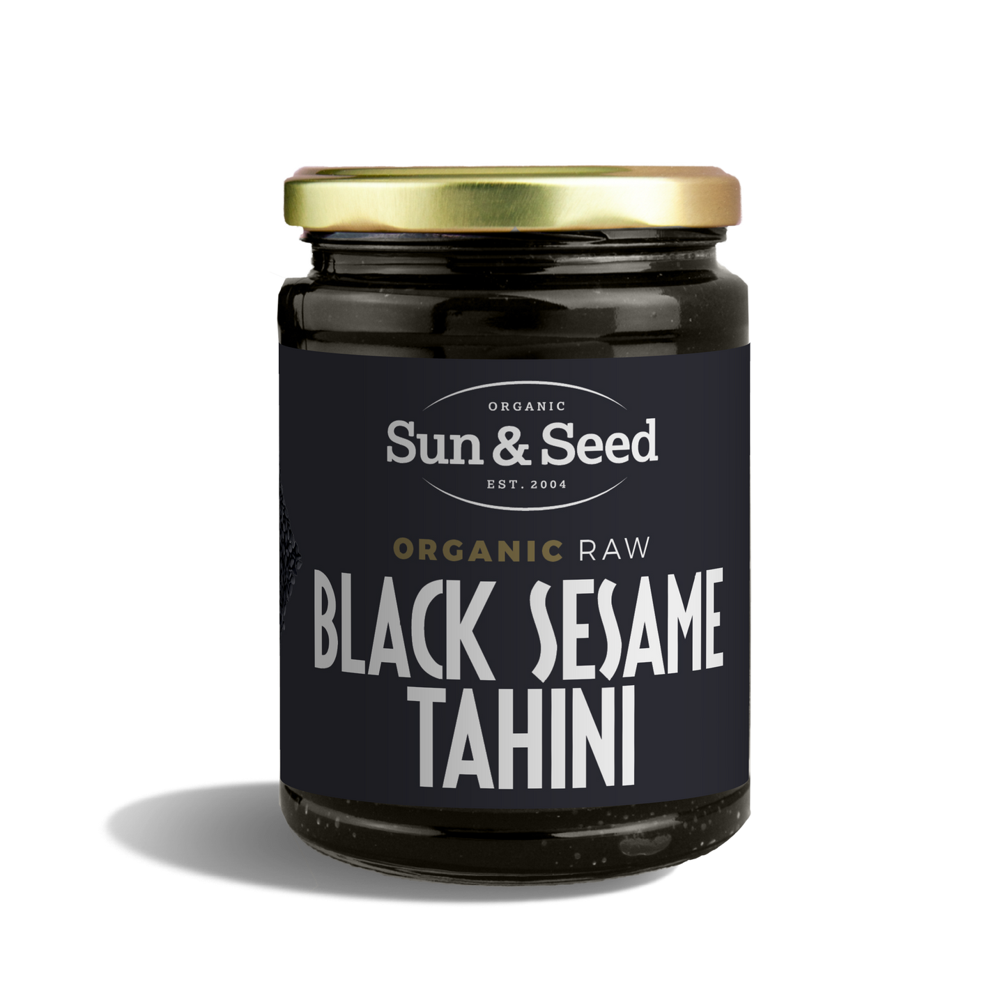 Sun & Seed / Organic Raw Black Sesame Tahini 500g