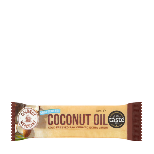 Raw Organic Extra Virgin Coconut Oil 10ml Sachet or Keto Stick