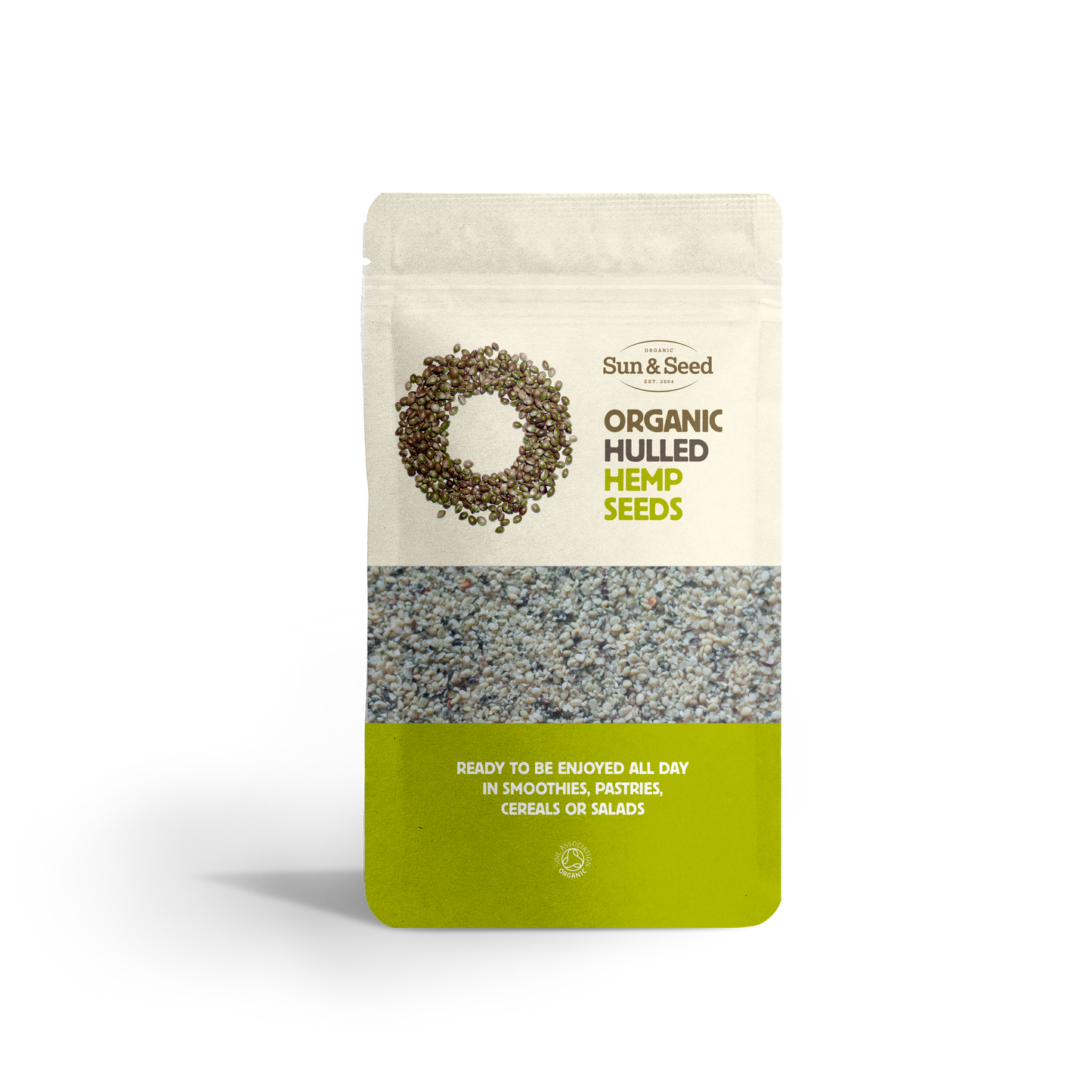 Sun & Seed / Organic Hulled Hemp Seeds 250g