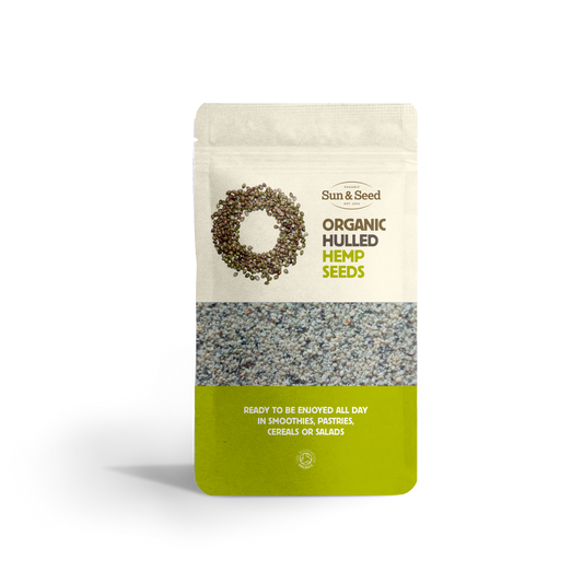 Sun & Seed / Organic Hulled Hemp Seeds 250g